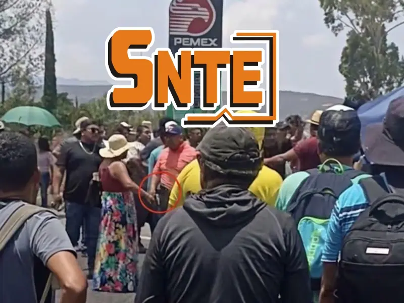 Maestros de Sección 22 del SNTE denuncian se lastimados y perseguidos en Mitla