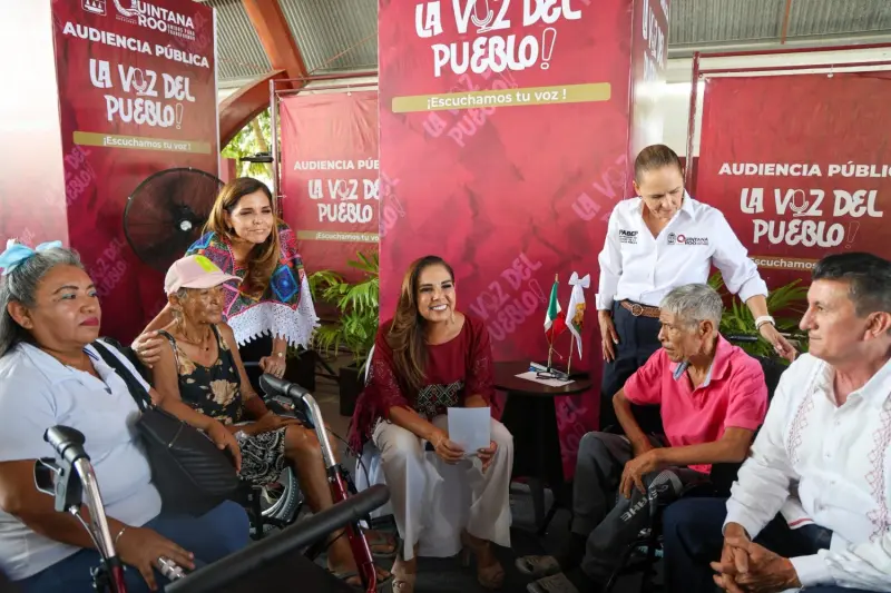 Lleva Mara Lezama La Voz del Pueblo a Bacalar con 976 atenciones