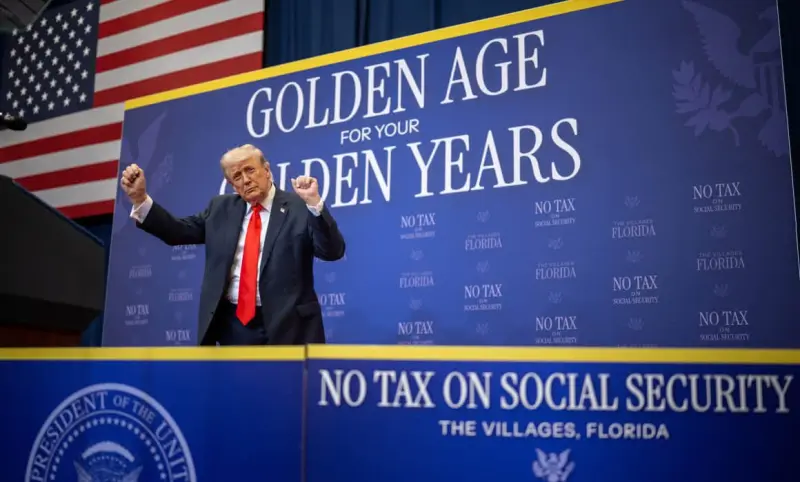 Acude Trump a examen físico semestral y asegura que se encuentra bien