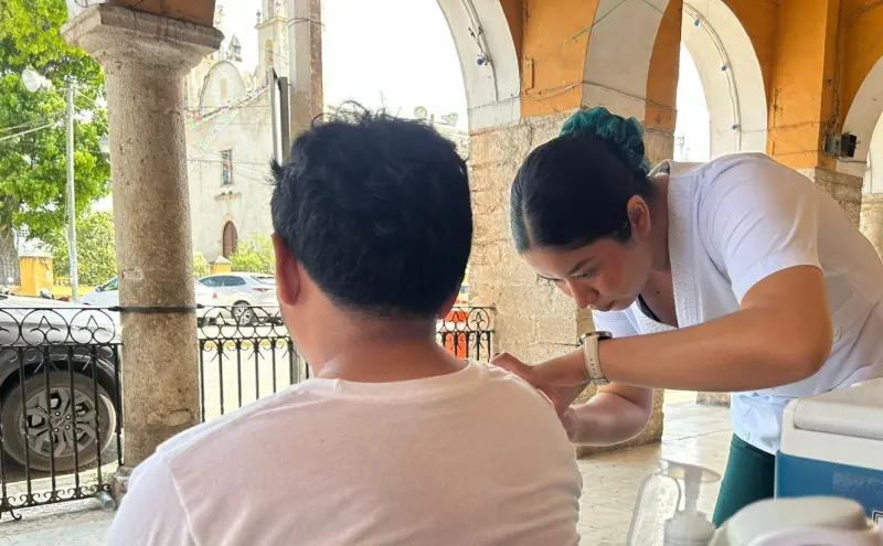 Continúa la Jornada Nacional de Vacunación en el IMSS Yucatán