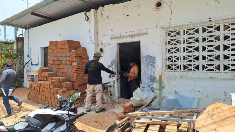 En alto riesgo, 93 casas de colonias Morelos y Bella Vista de Acapulco