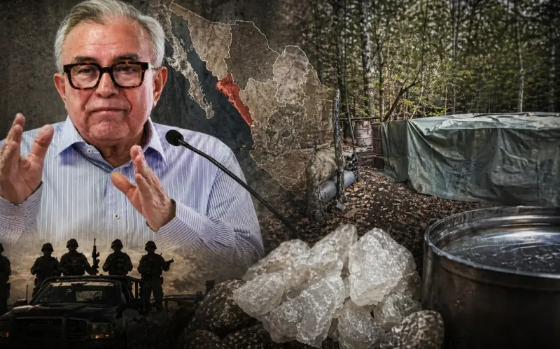 Los vínculos del narcolaboratorio con Sinaloa