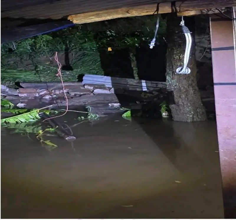Fuertes lluvias inundan Villaflores y dejan caos vial