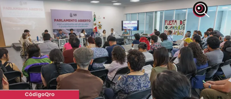Realizan mesa de trabajo del Parlamento Abierto sobre la Ley de Aguas en Querétaro