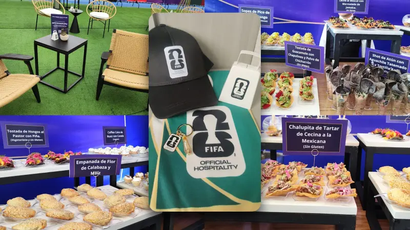 Asientos premium y comida gourmet: Así es la experiencia ‘Hospitality’ para los partidos del Mundial 2026