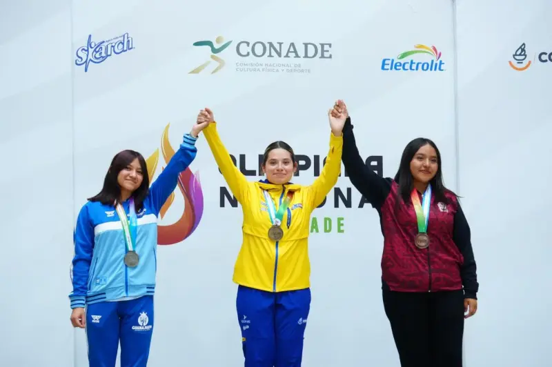 Guanajuato suma medallas en hockey y tiro deportivo