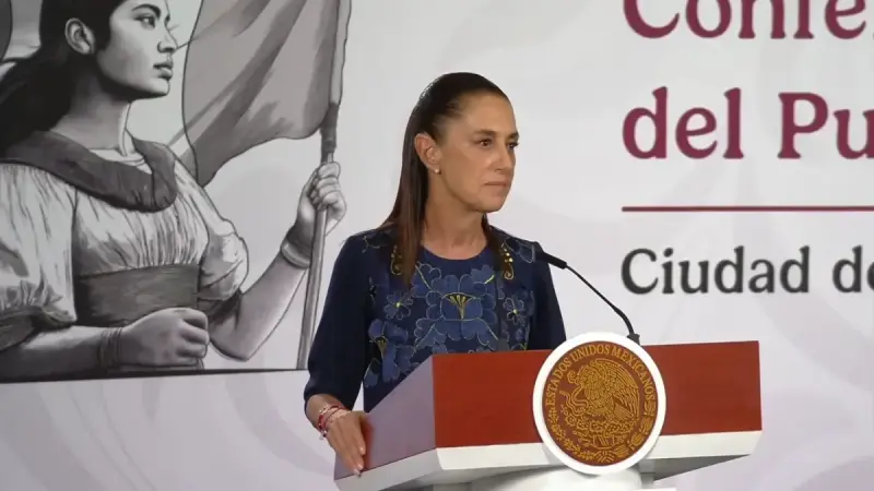 Sheinbaum ve riesgo de injerencia extranjera en las elecciones en México