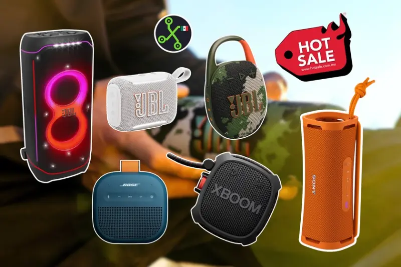 Amazon tira la casa por la ventana con descuentos de hasta 58% en bocinas Sony, JBL, Bose, Marshall y más por Hot Sale 2026