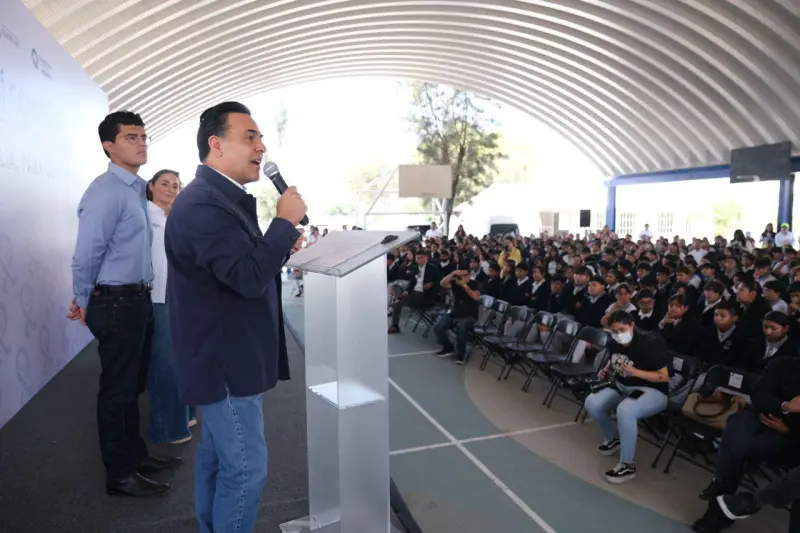 Arranca en El Marqués estrategia «Contigo por tu Familia»; llegará a 10 secundarias de Querétaro