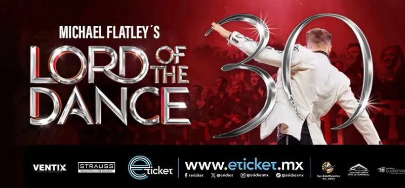 Michael Flatley – Lord of the dance se presentará en Qro el 5 de junio