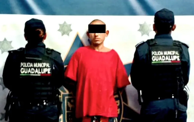 Capturan en Guadalupe a presunto ladrón señalado en redes sociales