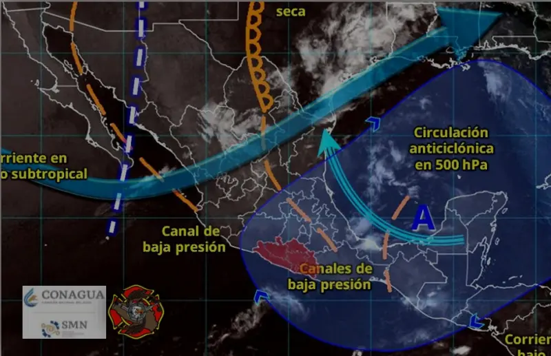Prevalecerá clima escasamente nublado en Guerrero: PC