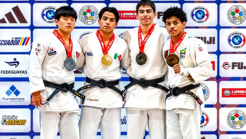Gana oro judoca mexicano en Campeonado Panamericano Junior