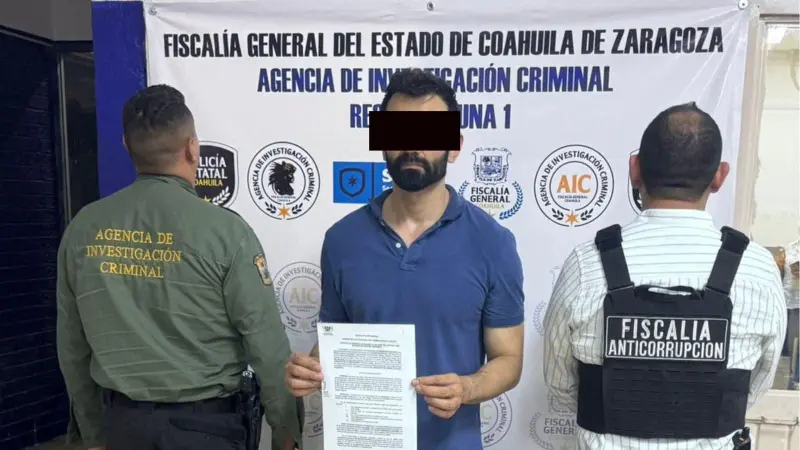 Arrestan a ex tesorero de Gómez Palacio, Durango, por presunto desvío de 18 millones de pesos