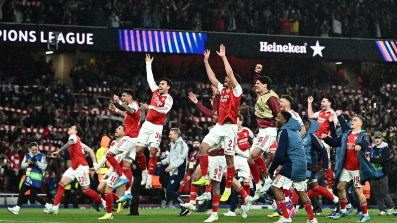 Arsenal revive estirpe de finalista de Champions