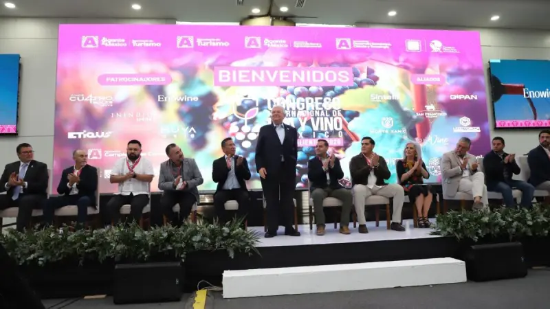 Expertos de todo el mundo se reúnen en Aguascalientes, en el primer Congreso de Uva y Vino
