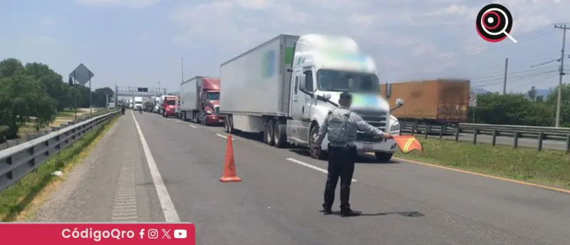 Descartan fallecimiento durante bloqueo de carretera federal 57