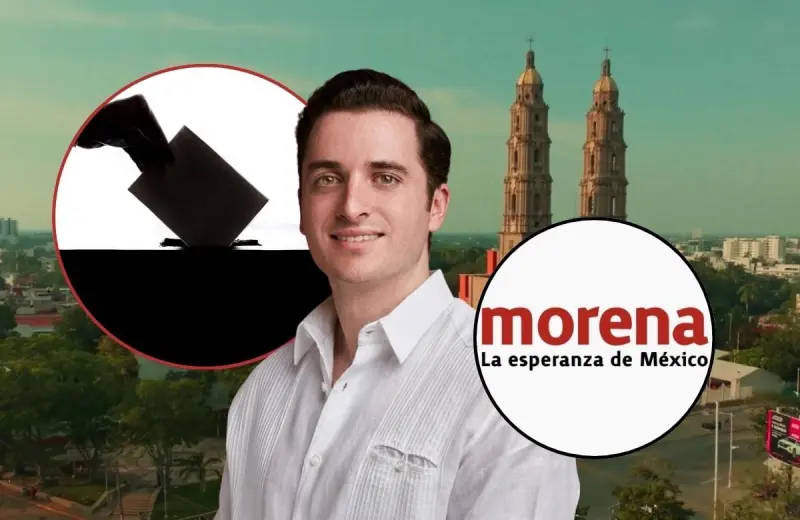Bernardo Bosch Fernández, hermano de la Miss Universe 2025, confirma que participará en la contienda interna de Morena para un cargo de elección popular en Tabasco