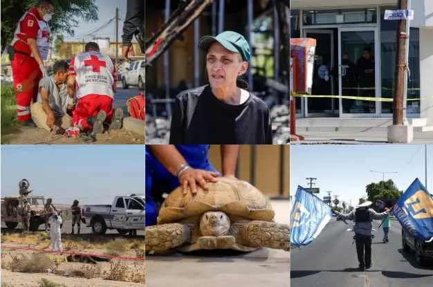 Calor, incendios, juego y violencia; las imágenes que marcaron la semana en Mexicali