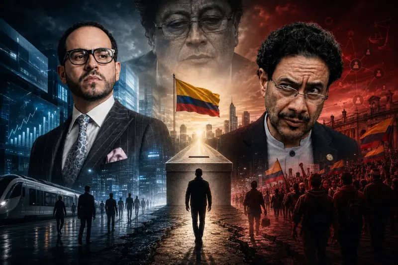Cepeda y De la Espriella encarnan la batalla por el futuro de Colombia