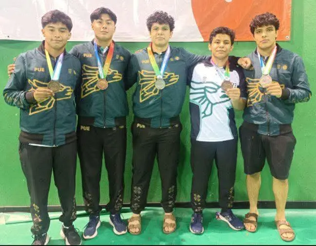 Selección de judo de Puebla logra 5 medallas en la ON2026