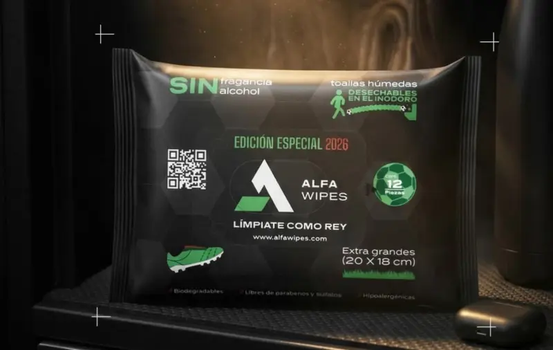 Alfa Wipes rompe tabúes y convierte la higiene masculina en un negocio millonario