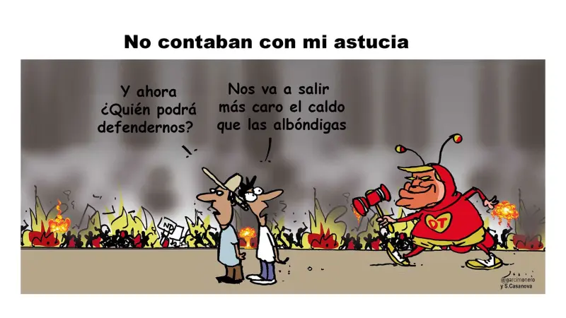 No contaban con mi astucia