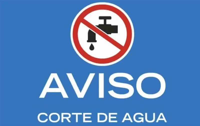 ¡ATENTOS! Suspenderán suministro de agua en estas colonias el miércoles