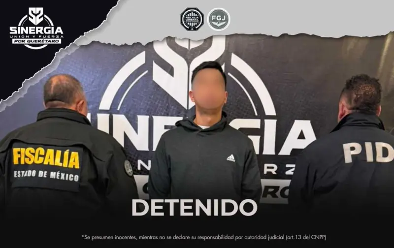 Cae en aeropuerto de Querétaro requerido por homicidio en Edomex