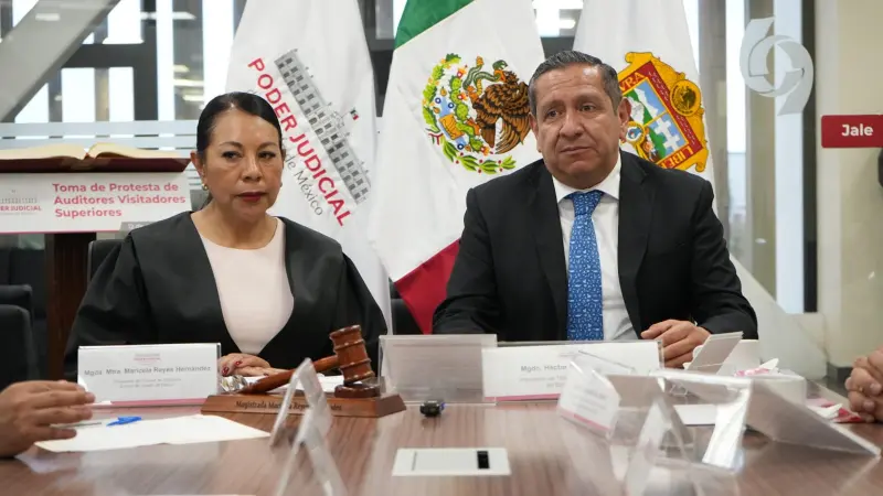 Supervisarán auditores trabajo de jueces y magistrados en Edomex