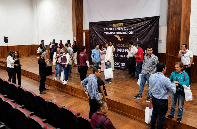 Chocan en instalación de consejo morenista en Cuernavaca