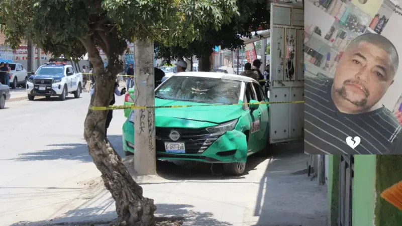 Su último viaje: Alfredo muere de un infarto mientras manejaba su taxi; se estrella contra poste