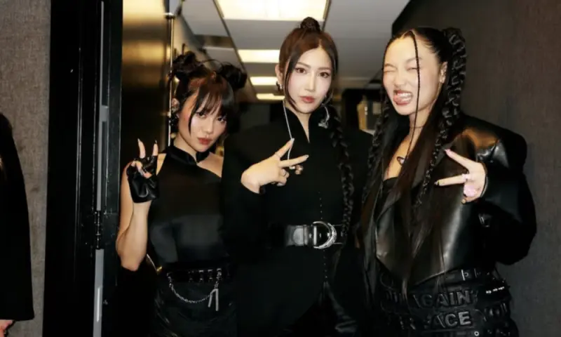 K-Pop HUNTR/X se lleva el premio en Billboard Women in Music