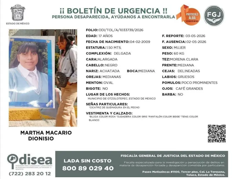 Crece violencia en Otzolotepec: desaparece menor tras muerte de Jesús