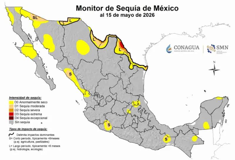 Aumentan municipios con condiciones secas en Querétaro