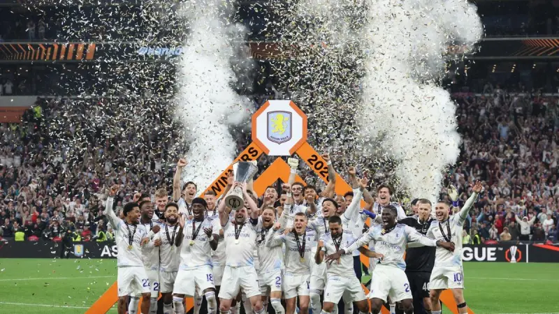 "Pasaremos a la historia": Aston Villa es campeón de la Europa League