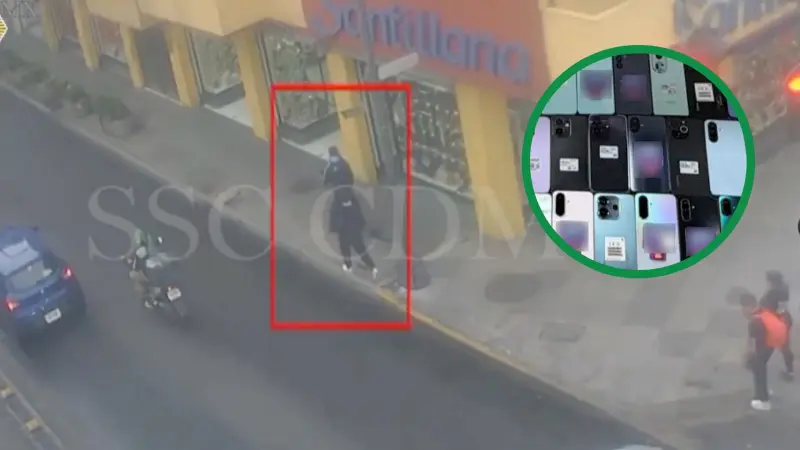 Caen presuntos ladrones tras robo de más de 50 celulares y joyas en la Miguel Hidalgo
