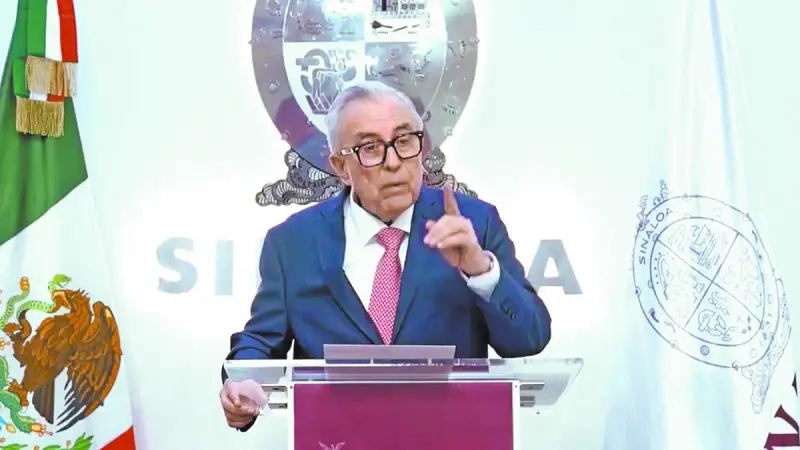 Sheinbaum aclara que la UIF congeló las cuentas de Rocha Moya de "manera preventiva"