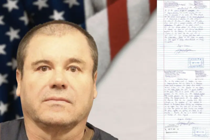 Joaquín ‘El Chapo’ Guzmán pide volver a México; envía cartas a la corte para extradición