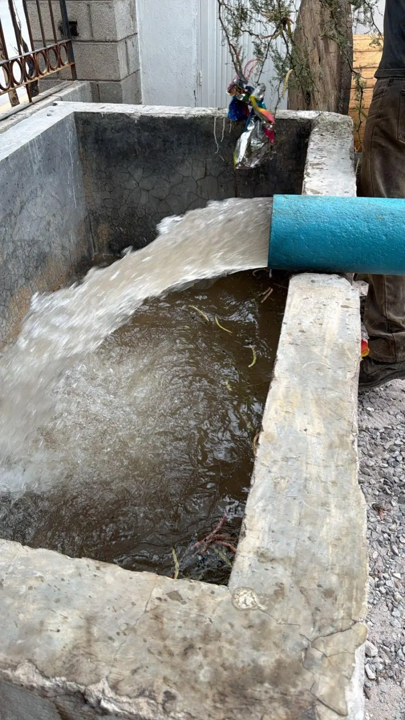 Restablecen servicio de agua en el oriente de Torreón tras vandalismo en bomba de SIMAS