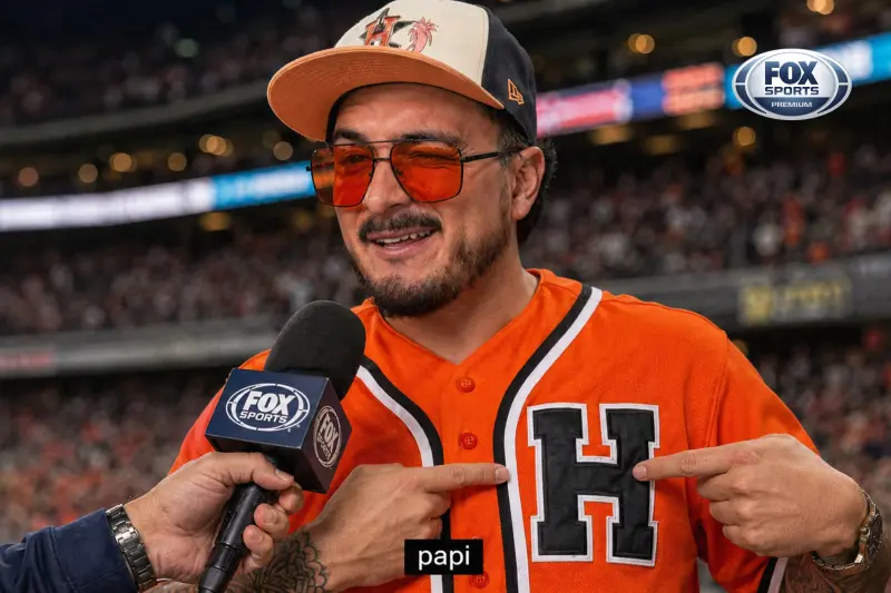Ricardo Pérez de La Cotorrisa explica cómo pasó vergüenza en TV nacional al confundir un jersey de Hermosillo con uno de Houston durante una entrevista en juego de la MLB en vivo