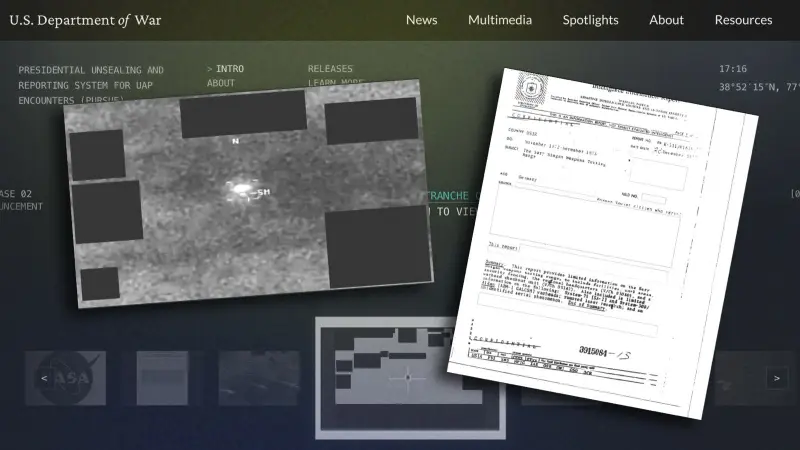 El Pentágono publica segunda ronda de documentos sobre ovnis y posible vida extraterrestre