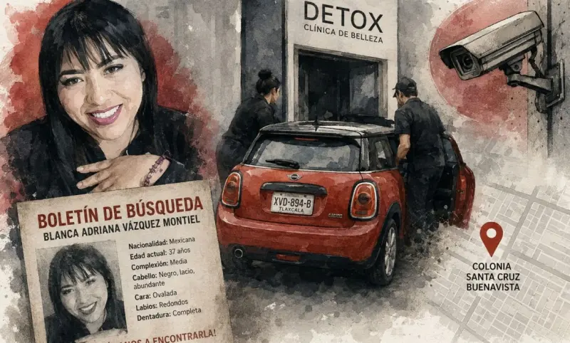 Desaparece mujer tras ir a clínica estética en Puebla