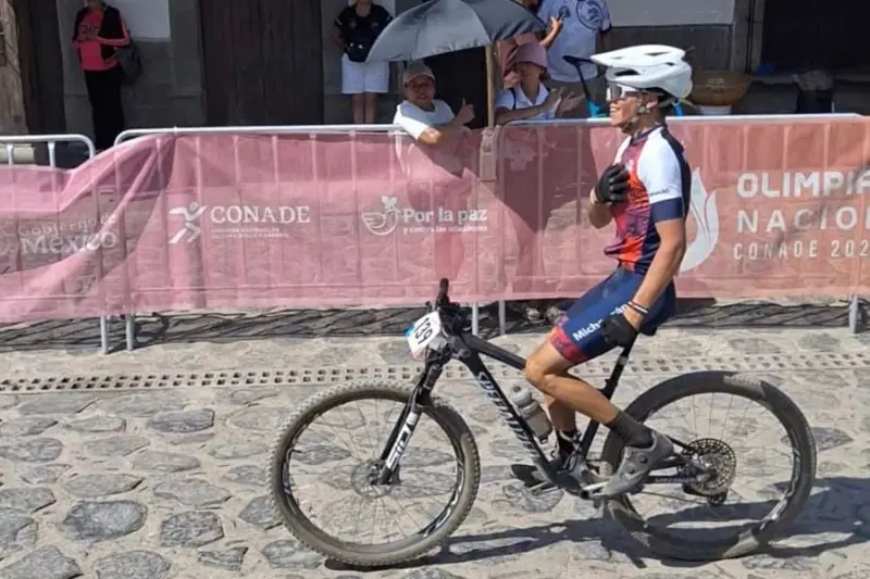 Gana Michoacán plata en ciclismo de montaña en la Olimpiada Nacional