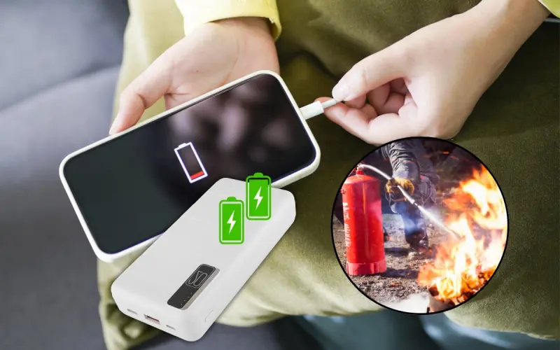 Muere mujer tras explosión de batería portátil mientras cargaba su celular; autoridades retiraron más de 429 mil dispositivos y emitieron alerta nacional
