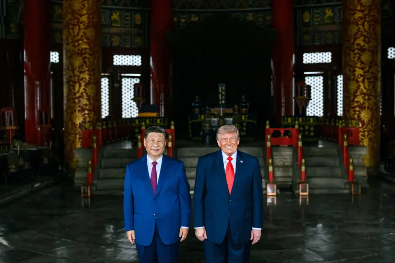 Trump justifica a Xi y dice que EE.UU. era una nación en declive hasta que llegó él al poder