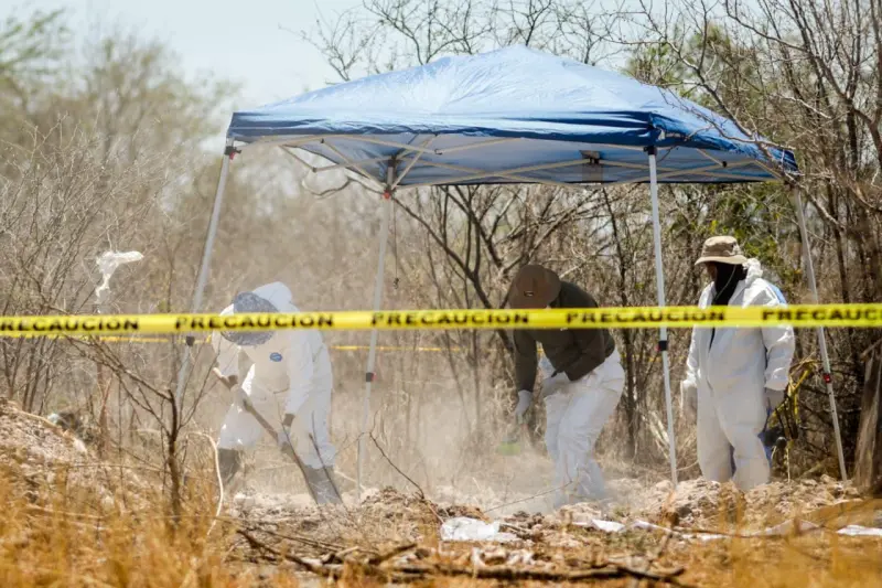 Hallan esqueleto humano en fosas clandestinas de zona rural en Mocorito
