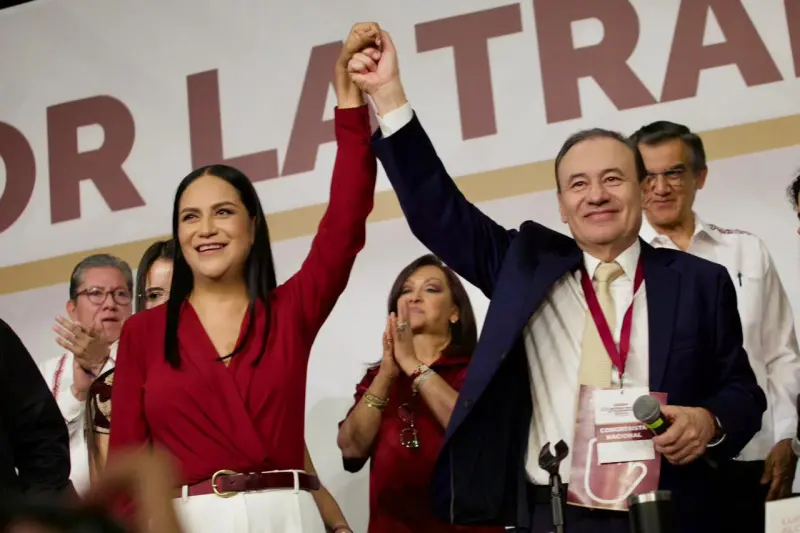 Unidad y fortaleza rumbo a 2027: Alfonso Durazo toma protesta a Ariadna Montiel como presidenta de Morena