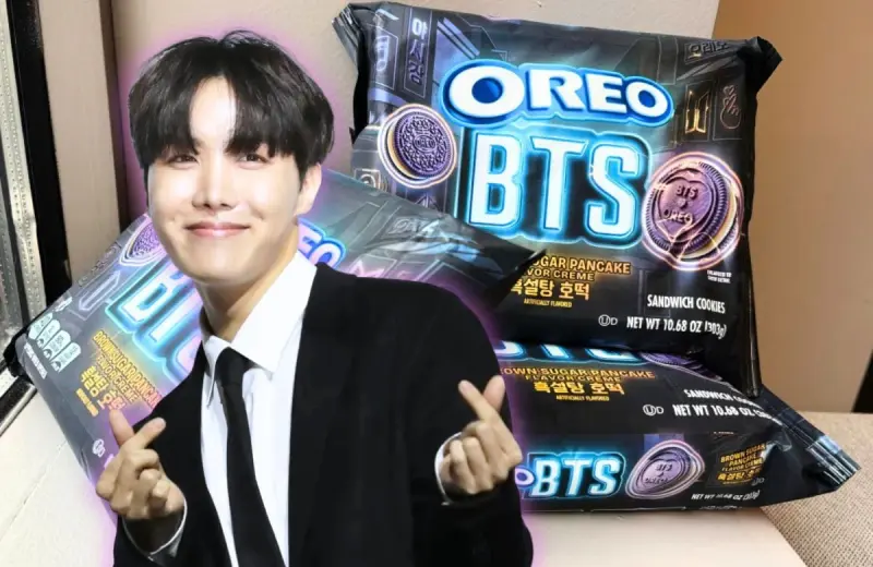Oreo apuesta por el K-pop y la comida coreana con una edición limitada de BTS que mezcla obleas moradas, sabor a hotteok y diseños coleccionables