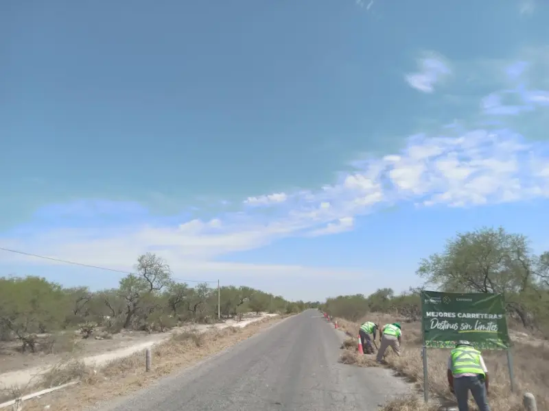 Fortalece Gobierno de SLP camino Villa Juárez-Rioverde